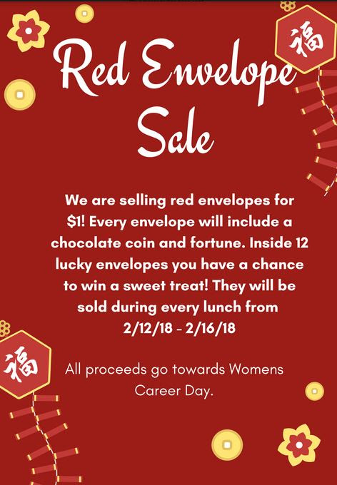Red Envelope sale 2018
